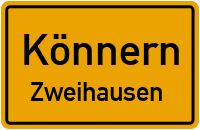 Straßenverzeichnis Könnern Zweihausen