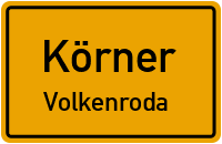 Waldparkplatz in 99998 Körner (Volkenroda)