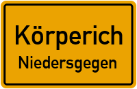 Römerbergstraße in KörperichNiedersgegen
