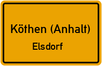 Bauerngasse in Köthen (Anhalt)Elsdorf