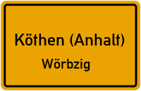 Schulstraße in Köthen (Anhalt)Wörbzig