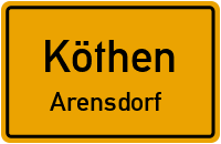 Gahrendorfer Weg in KöthenArensdorf