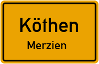 Straße Der Thälmann-Pioniere in KöthenMerzien