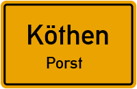 Dessauer Straße in KöthenPorst