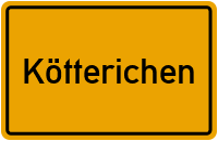 Ortsschild von Gemeinde Kötterichen in Rheinland-Pfalz