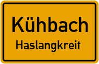 Gartenfeldstraße in KühbachHaslangkreit