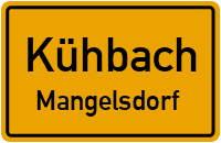 Straßenverzeichnis Kühbach Mangelsdorf