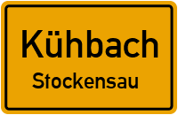 Obere Dorfstraße in KühbachStockensau
