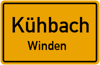 Nußbaumstraße in KühbachWinden