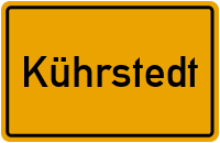 Ortsschild von Gemeinde Kührstedt in Niedersachsen