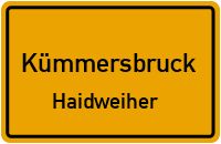 Straßen in Kümmersbruck Haidweiher