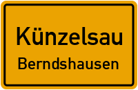 Nitzenhäuser Straße in KünzelsauBerndshausen