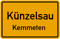 Neufelser Straße in KünzelsauKemmeten
