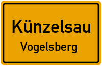 Vogelsbergweg in KünzelsauVogelsberg