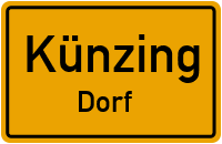 Straßenverzeichnis Künzing Dorf