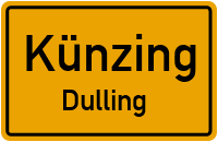 Straßenverzeichnis Künzing Dulling