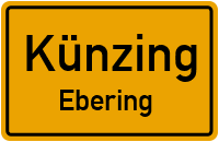 Straßenverzeichnis Künzing Ebering