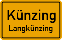 Straßenverzeichnis Künzing Langkünzing