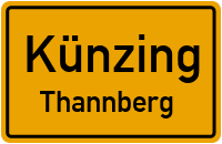 Straßenverzeichnis Künzing Thannberg