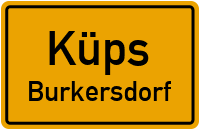 Straßenverzeichnis Küps Burkersdorf
