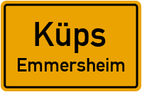 Straßen in Küps Emmersheim