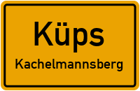 Straßenverzeichnis Küps Kachelmannsberg
