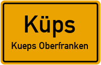 Hainer Weg in 96328 Küps (Kueps Oberfranken)
