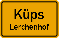 Straßen in Küps Lerchenhof