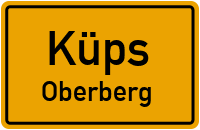 Straßen in Küps Oberberg