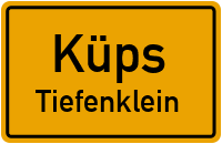 Straßen in Küps Tiefenklein