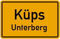Straßen in Küps Unterberg