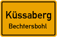 Straßenverzeichnis Küssaberg Bechtersbohl
