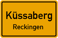 Kapellenweg in KüssabergReckingen
