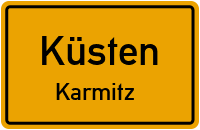 Straßenverzeichnis Küsten Karmitz