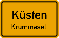 Straßenverzeichnis Küsten Krummasel