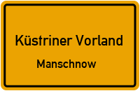Lindenstraße in Küstriner VorlandManschnow