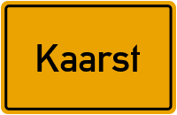 City Sign Kaarst