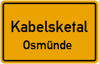 Straßenverzeichnis Kabelsketal Osmünde