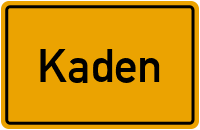 Mühlenweg in Kaden