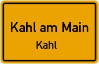 Hanauer Landstraße in 63796 Kahl am Main (Kahl)