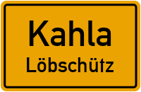 Rudolstädter Straße in 07768 Kahla (Löbschütz)