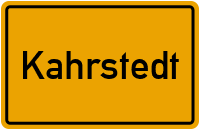 City Sign Kahrstedt