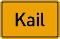 Ackerstraße in Kail