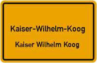 Hinrich-Kruse-Weg in Kaiser-Wilhelm-KoogKaiser Wilhelm Koog