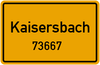73667 Kaisersbach