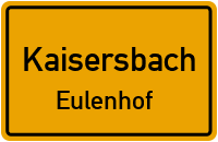 Welzheimer Straße in KaisersbachEulenhof