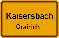 Grairich in KaisersbachGrairich