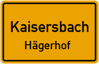 Hägerhof in 73667 Kaisersbach (Hägerhof)