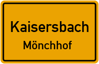 Mönchhof in KaisersbachMönchhof