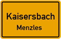 Menzles in KaisersbachMenzles